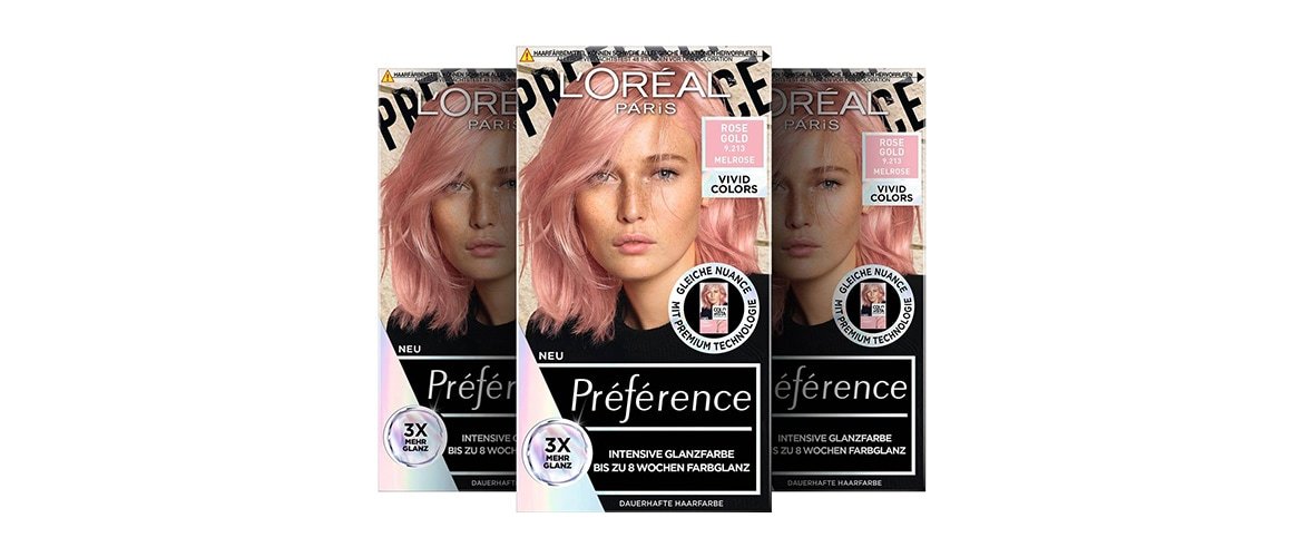 Préférence Vivid Colors Rose Gold - Produktabbildung